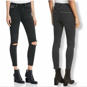 Free People Rocket Studded Skinny Jeans 27